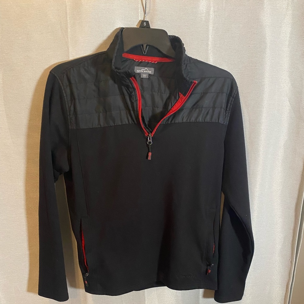 Eddie Bauer Pull Over Half Zip Jacket. - image 1
